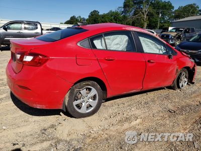 Trzecie zdjęcie samochodu z tyłu: 2017 CHEVROLET CRUZE LS VIN:1G1BC5SMXH7239953 - miniatura