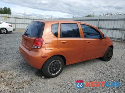 Trzecie zdjęcie samochodu z tyłu: 2004 CHEVROLET AVEO VIN:KL1TD626X4B237974 - miniatura