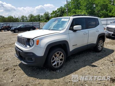 2016 JEEP RENEGADE LATITUDE ZACCJBBT5GPE37736 - główne zdjęcie licytacji z USA - miniatura