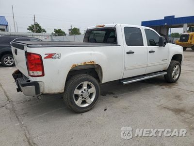 Trzecie zdjęcie samochodu z tyłu: 2010 GMC SIERRA K2500 SLE VIN:1GT4K0BG9AF151472 - miniatura