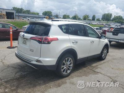 Trzecie zdjęcie samochodu z tyłu: 2016 TOYOTA RAV4 HV LIMITED VIN:JTMDJREV6GD018819 - miniatura