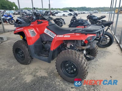 Trzecie zdjęcie samochodu z tyłu: 2021 CAN-AM OUTLANDER 450 VIN:3JBLGAR45MJ002337 - miniatura