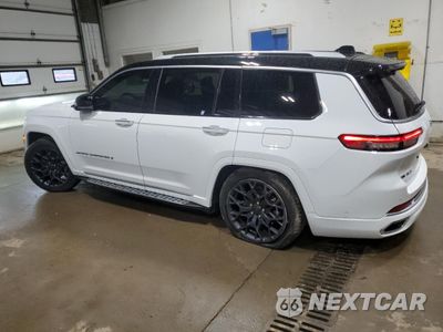 Drugie zdjęcie samochodu z przodu: 2022 JEEP GRAND CHEROKEE L SUMMIT VIN:1C4RJKET0N8533770 - miniatura
