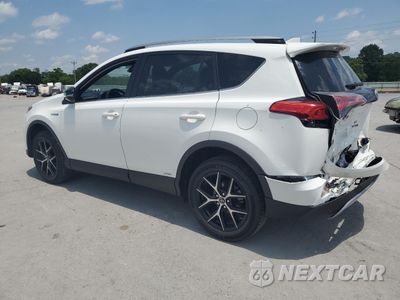 Drugie zdjęcie samochodu z przodu: 2018 TOYOTA RAV4 HV SE VIN:JTMJJREVXJD212926 - miniatura