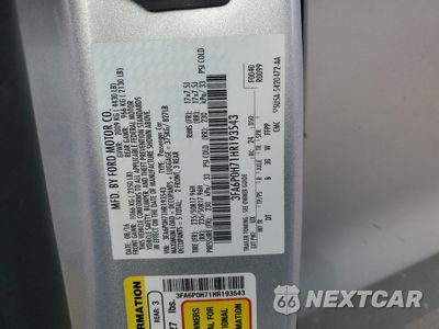 Zdjęcie 12 z 15 samochodu: 2017 FORD FUSION SE VIN:3FA6P0H71HR193543 - miniatura