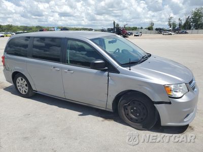 Czwarte zdjęcie samochodu z boku: 2018 DODGE GRAND CARAVAN SE VIN:2C4RDGBG6JR231538 - miniatura