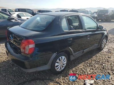 Trzecie zdjęcie samochodu z tyłu: 2000 TOYOTA ECHO VIN:JTDBT1230Y0076553 - miniatura