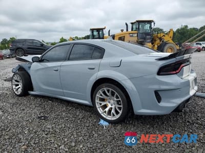 Drugie zdjęcie samochodu z przodu: 2021 DODGE CHARGER SCAT PACK VIN:2C3CDXGJ0MH654737 - miniatura