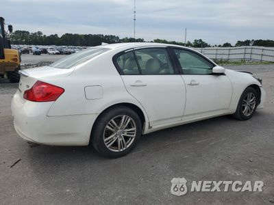 Trzecie zdjęcie samochodu z tyłu: 2012 INFINITI G37 VIN:JN1CV6AR4CM681133 - miniatura