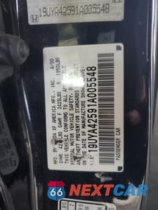 Zdjęcie 12 z 14 samochodu: 2001 ACURA 3.2CL VIN:19UYA42591A005548 - miniatura