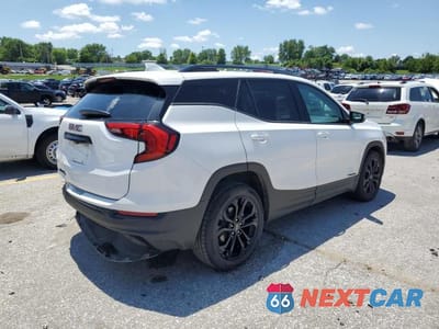 Trzecie zdjęcie samochodu z tyłu: 2021 GMC TERRAIN SLT VIN:3GKALPEV8ML334637 - miniatura