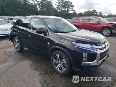Czwarte zdjęcie samochodu z boku: 2024 MITSUBISHI OUTLANDER SPORT S/SE VIN:JA4ARUAU5RU002457 - miniatura