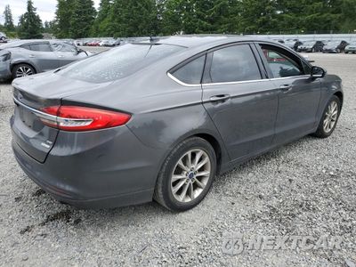 Trzecie zdjęcie samochodu z tyłu: 2017 FORD FUSION SE VIN:3FA6P0HD2HR255652 - miniatura