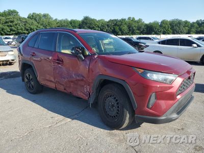 Czwarte zdjęcie samochodu z boku: 2019 TOYOTA RAV4 LE VIN:JTMG1RFV6KJ019314 - miniatura