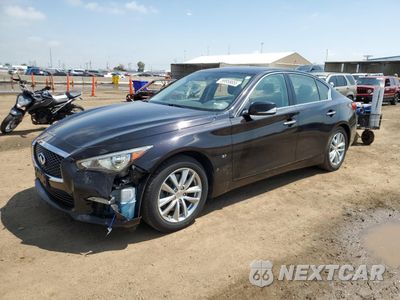 2015 INFINITI Q50 BASE JN1BV7AR4FM416038 - główne zdjęcie licytacji z USA - miniatura