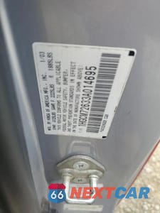 Zdjęcie 12 z 12 samochodu: 2003 HONDA ACCORD EX VIN:1HGCM72633A014695 - miniatura
