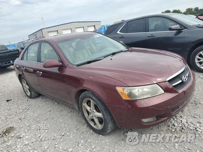 Czwarte zdjęcie samochodu z boku: 2007 HYUNDAI SONATA SE VIN:5NPEU46FX7H271853 - miniatura