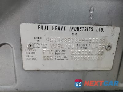 Zdjęcie 14 z 14 samochodu: 2006 SUBARU B9 TRIBECA 3.0 H6 VIN:4S4WX82C864420288 - miniatura