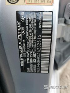 Zdjęcie 12 z 12 samochodu: 2010 MERCEDES-BENZ E 350 4MATIC VIN:WDDHF8HBXAA232516 - miniatura