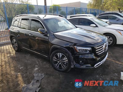 Czwarte zdjęcie samochodu z boku: 2024 MERCEDES-BENZ GLB 250 4MATIC VIN:W1N4M4HB8RW366214 - miniatura