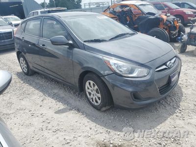 Czwarte zdjęcie samochodu z boku: 2013 HYUNDAI ACCENT GLS VIN:KMHCT5AE0DU100220 - miniatura