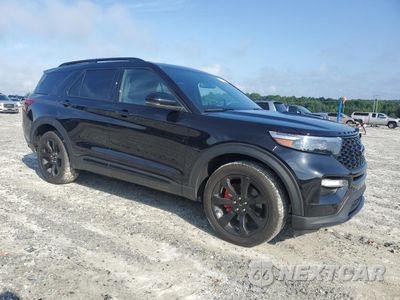 Czwarte zdjęcie samochodu z boku: 2023 FORD EXPLORER ST VIN:1FM5K8GC3PGA70619 - miniatura