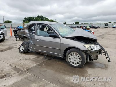 Czwarte zdjęcie samochodu z boku: 2004 HONDA CIVIC LX VIN:1HGES16534L009760 - miniatura