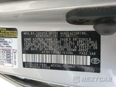 Zdjęcie 12 z 14 samochodu: 2006 TOYOTA CAMRY LE VIN:4T1BE32KX6U162094 - miniatura