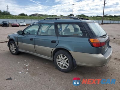 Drugie zdjęcie samochodu z przodu: 2000 SUBARU LEGACY OUTBACK VIN:4S3BH6651Y7669940 - miniatura