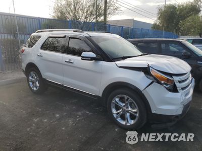 Czwarte zdjęcie samochodu z boku: 2014 FORD EXPLORER LIMITED VIN:1FM5K8F82EGB58314 - miniatura