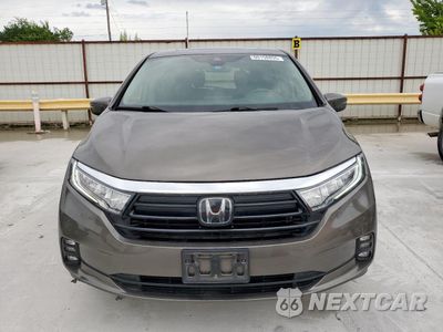 Piąte zdjęcie samochodu w środku: 2021 HONDA ODYSSEY EXL VIN:5FNRL6H70MB030920 - miniatura