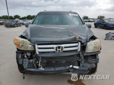 Piąte zdjęcie samochodu w środku: 2007 HONDA PILOT EXL VIN:2HKYF18757H519485 - miniatura