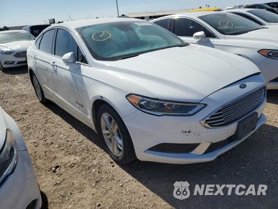 Czwarte zdjęcie samochodu z boku: 2018 FORD FUSION SE HYBRID VIN:3FA6P0LU1JR171609 - miniatura