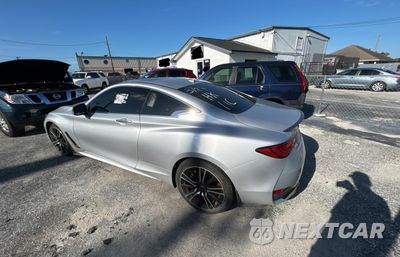 Trzecie zdjęcie samochodu z tyłu: 2018 INFINITI Q60 LUXE 300 VIN:JN1EV7EL8JM390460 - miniatura