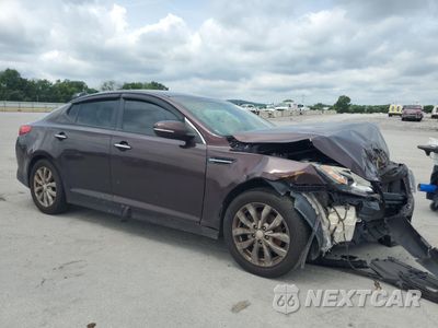Czwarte zdjęcie samochodu z boku: 2014 KIA OPTIMA LX VIN:5XXGM4A71EG328376 - miniatura