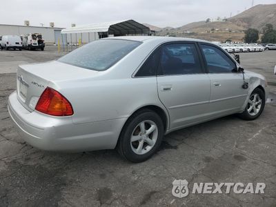 Trzecie zdjęcie samochodu z tyłu: 2000 TOYOTA AVALON XL VIN:4T1BF28BXYU112085 - miniatura