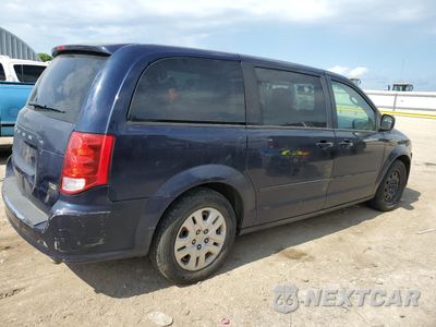 Trzecie zdjęcie samochodu z tyłu: 2016 DODGE GRAND CARAVAN SE VIN:2C4RDGBG2GR114984 - miniatura