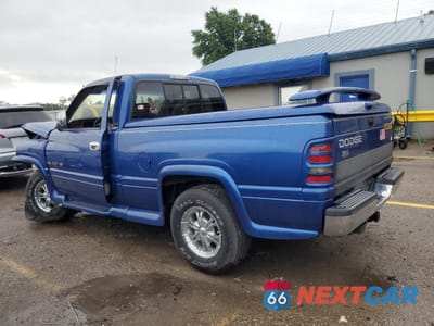 Drugie zdjęcie samochodu z przodu: 1997 DODGE RAM 1500 VIN:1B7HC16Z5VJ543075 - miniatura