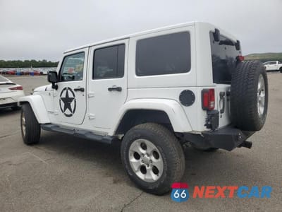 Drugie zdjęcie samochodu z przodu: 2015 JEEP WRANGLER UNLIMITED SAHARA VIN:1C4HJWEG6FL561285 - miniatura