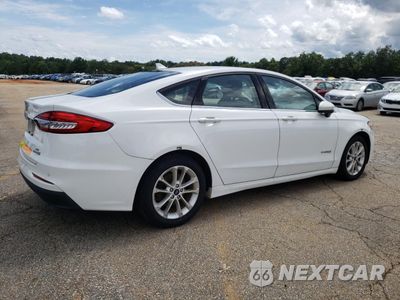 Trzecie zdjęcie samochodu z tyłu: 2019 FORD FUSION SE VIN:3FA6P0LU1KR124792 - miniatura