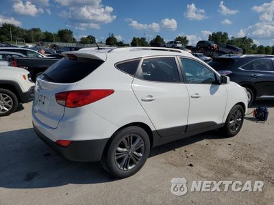 Trzecie zdjęcie samochodu z tyłu: 2014 HYUNDAI TUCSON GLS VIN:KM8JU3AG9EU881427 - miniatura