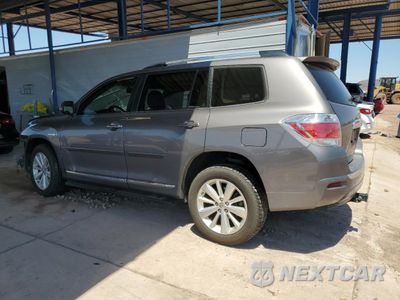Drugie zdjęcie samochodu z przodu: 2013 TOYOTA HIGHLANDER HYBRID LIMITED VIN:JTEDC3EH7D2017313 - miniatura