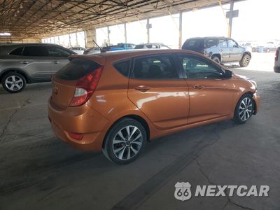 Trzecie zdjęcie samochodu z tyłu: 2015 HYUNDAI ACCENT GLS VIN:KMHCU5AE5FU217680 - miniatura