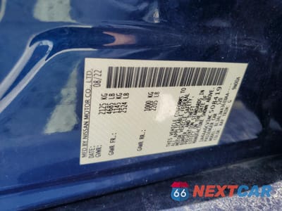 Zdjęcie 12 z 12 samochodu: 2022 NISSAN MAXIMA SV VIN:1N4AA6CV1NC508419 - miniatura