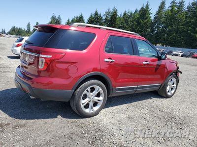 Trzecie zdjęcie samochodu z tyłu: 2014 FORD EXPLORER LIMITED VIN:1FM5K8F87EGC24498 - miniatura