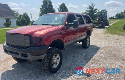 Drugie zdjęcie samochodu z przodu: 2003 FORD EXCURSION XLT VIN:1FMSU41P83EC48225 - miniatura