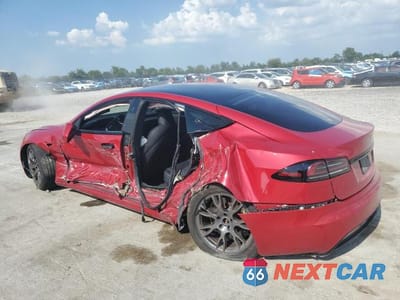 Drugie zdjęcie samochodu z przodu: 2022 TESLA MODEL S VIN:5YJSA1E5XNF480203 - miniatura