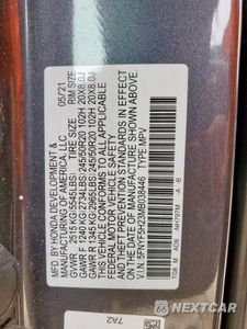Zdjęcie 13 z 16 samochodu: 2021 HONDA PILOT SE VIN:5FNYF5H23MB038446 - miniatura