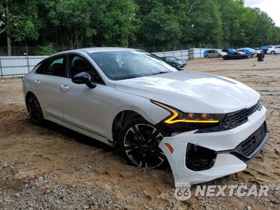 Czwarte zdjęcie samochodu z boku: 2023 KIA K5 GT LINE VIN:5XXG64J20PG226617 - miniatura