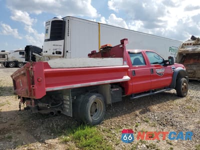 Trzecie zdjęcie samochodu z tyłu: 2008 FORD F550 SUPER DUTY VIN:1FDAW57R98EC83089 - miniatura